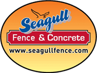 seagull fence and concrete logo